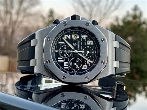 audemars piguet royal oak black themes|royal oak watch price list.